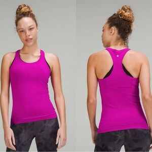 Lululemon Swiftly Tech Pink Racerback Tank Top | size 8